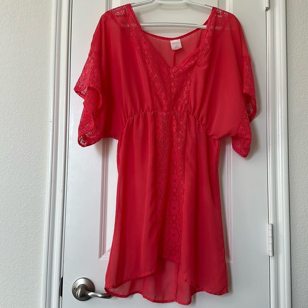 Pink Swim Cover-Up